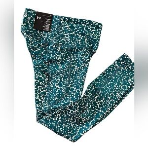 NWT Women's XS Under Armour Compression Heatgear No-Slip Waistband Ankle Legging
